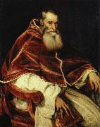 TIZIANO Vecellio paven paulus iii, alexander farnese painting